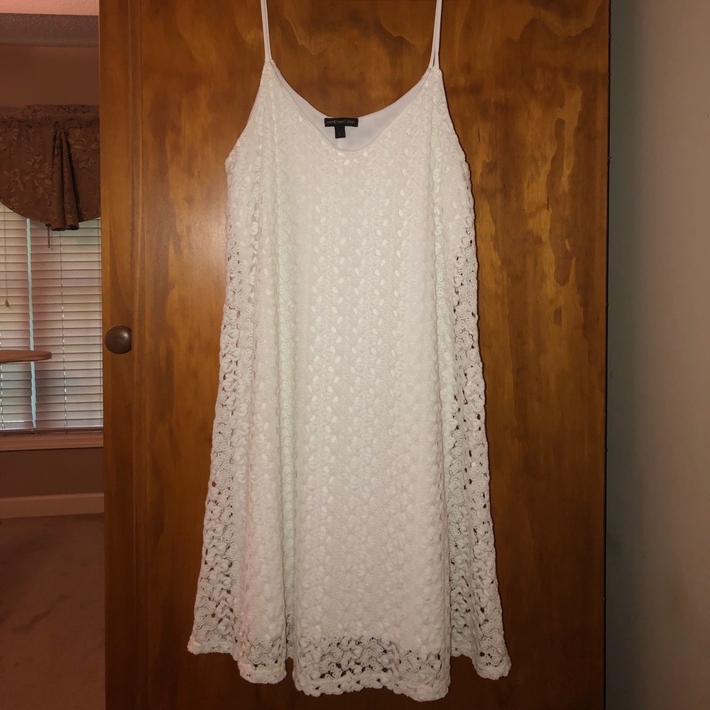 White lace sundress